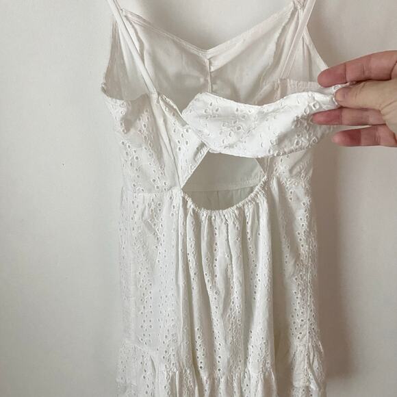 Hollister White Cotton Dress - Picture 4 of 7